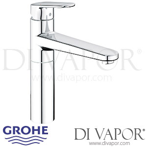 Grohe Europlus?Single-Lever Sink Mixer (1/2 Inch) - 2008 to 2012 - Spare Parts 33930002 GEN1